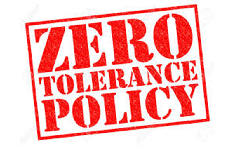 ZERO TOLERANCE