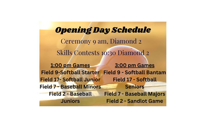 Opening Day!