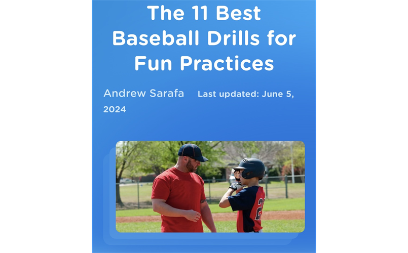 The 11 best baseball Drills for Fun Practices